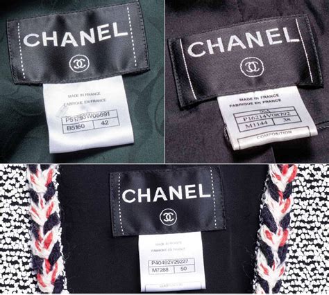 chanel labels for clothing echt of nep|Chanel clothes are they real.